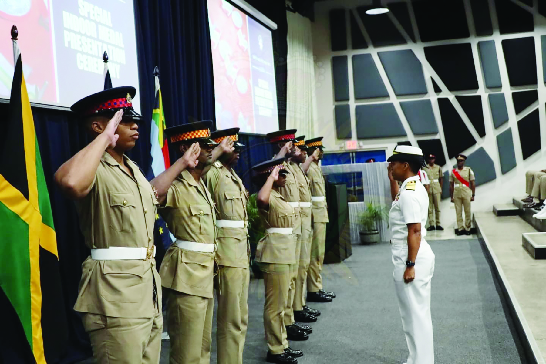JDF Medal Ceremony